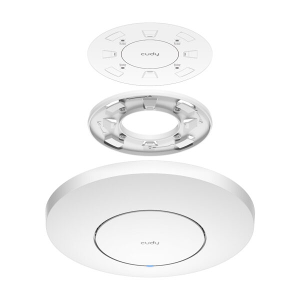 Cudy AP1300 AC1200 Gigabit Wi-Fi Access Point | 5GHz 867 Mbps, 2.4GHz 300 Mbps | 4 Internal High-Gain Antennas | 880 MHz Dual-Core CPU | 128MB RAM & 16MB ROM | Up to 170m Range | Supports 100+ Devices - Image 3