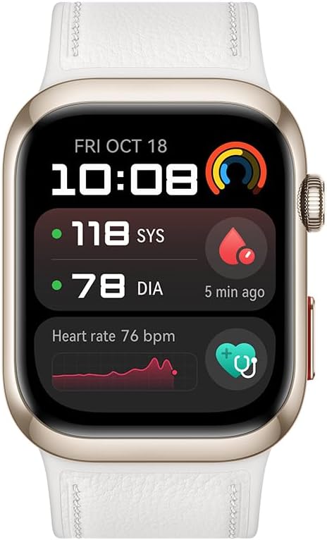 Huawei Watch D2 | 1.82″ (480 × 408, ~347 PPI) AMOLED Display | IP68 Water Resistance | All-Round Health Management | Bluetooth 5.2 (BR & BLE) | | Slim & Lightweight Design | Compatible with Android 8.0+ & iOS 13.0+ - Image 2