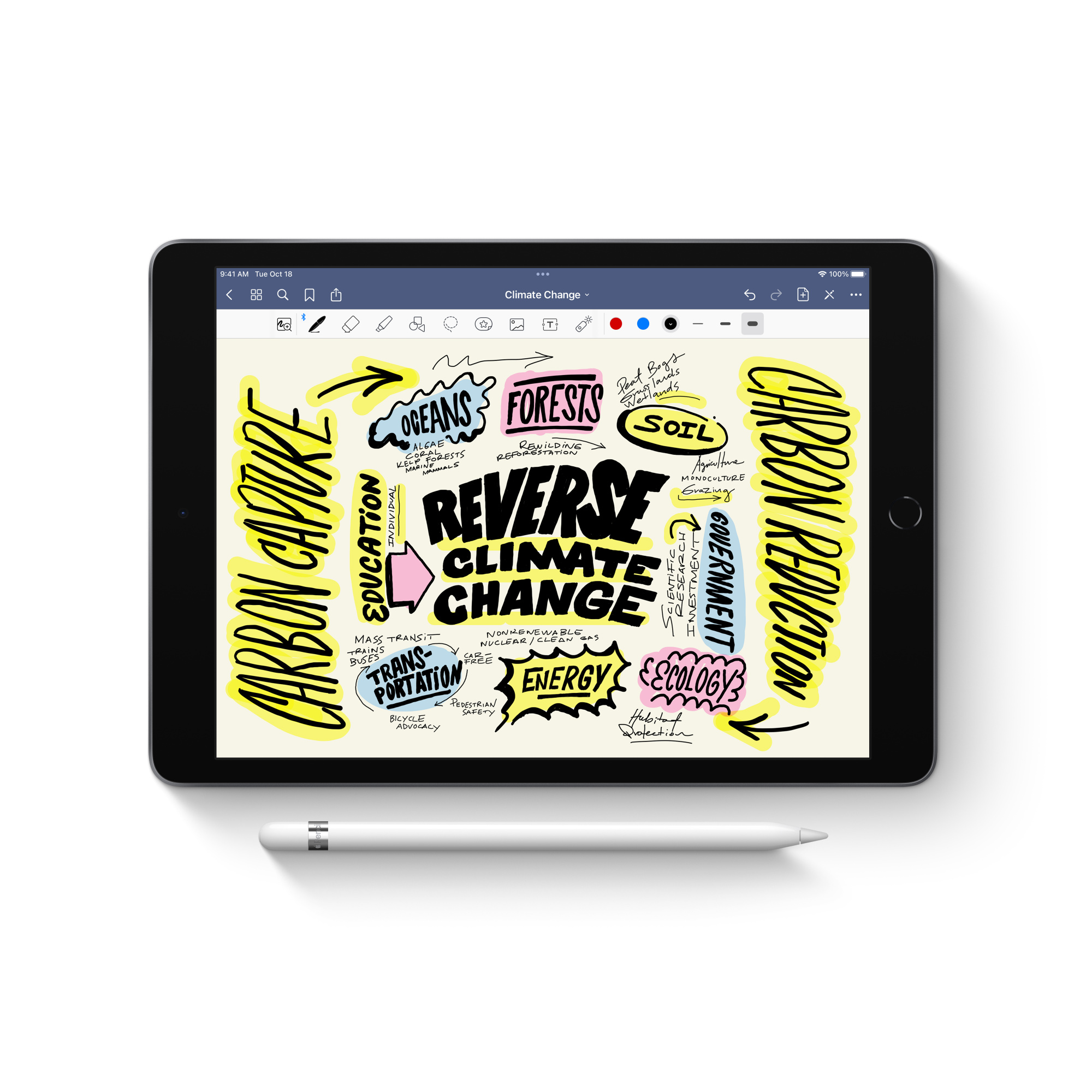 Apple Pencil 1st Generation | Pressure Sensitivity & Tilt Support | Instantly Pairs via Lightning Connector | Sleek, Lightweight & Ergonomic Design - Image 3