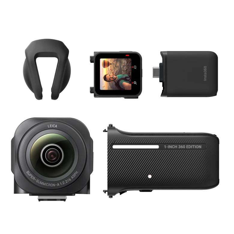 Insta360 ONE RS 1-Inch 360 Action Camera | Dual 1-inch CMOS Sensors (Co-engineered with Leica) | 6K 30fps 360° Video | 21MP HDR Photos | FlowState Stabilization | Vertical Assembly with Battery Base | Water-Resistant (IPX3) - Image 4