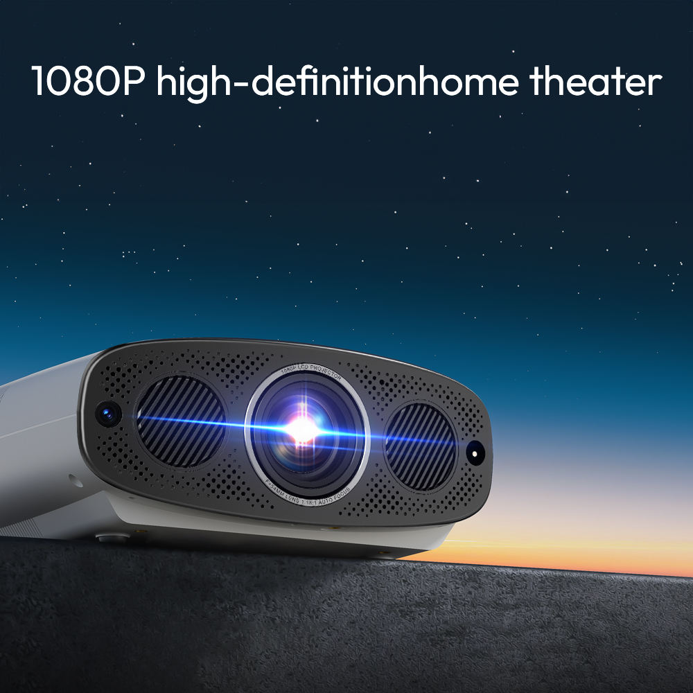BYINTEK A22 Mini Portable Smart Projector | 1000 ANSI Lumens | Full HD 1080p (1920×1080) LCD | Android 9 OS | 2GB RAM + 8GB Storage | Built-in Speaker | Wall / Ceiling Mount Support - Image 5