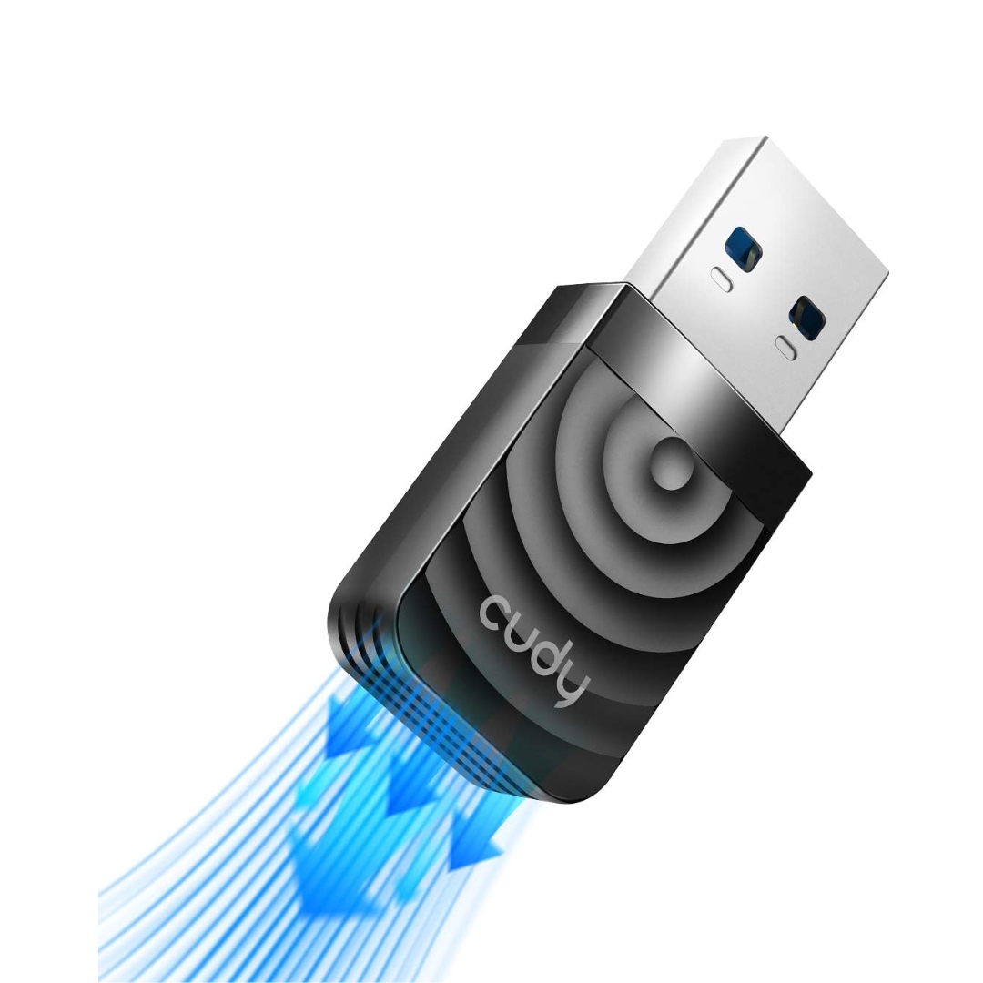 Cudy WU1300S AC1300 USB 3.0 Wi-Fi Adapter | Dual Band 5GHz: 867 Mbps, 2.4GHz: 400 Mbps | RTL88x2BU  Chipset | Compatible with Windows, macOS, Linux | Plug & Play | USB 3.0 Interface - Image 4
