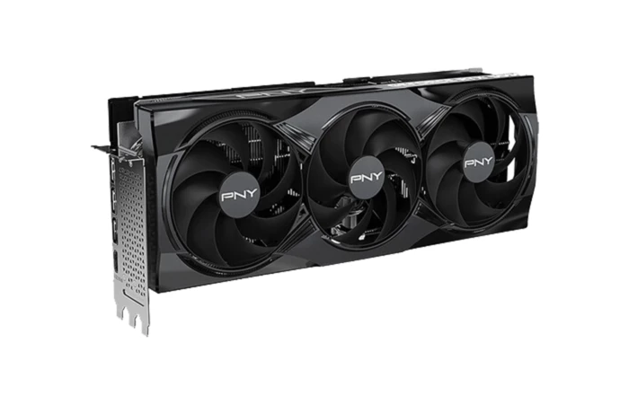 PNY GeForce RTX 5090 32GB DDR7 Graphics Card | 2527MHz Clock Speed | 21,760 CUDA Cores | 3352 TOPS AI Cores | 32GB GDDR7 (512-bit, 28 Gbps) | PCI Express 5.0 x16 | HDMI 2.1b & 3x DisplayPort 2.1b - Image 2