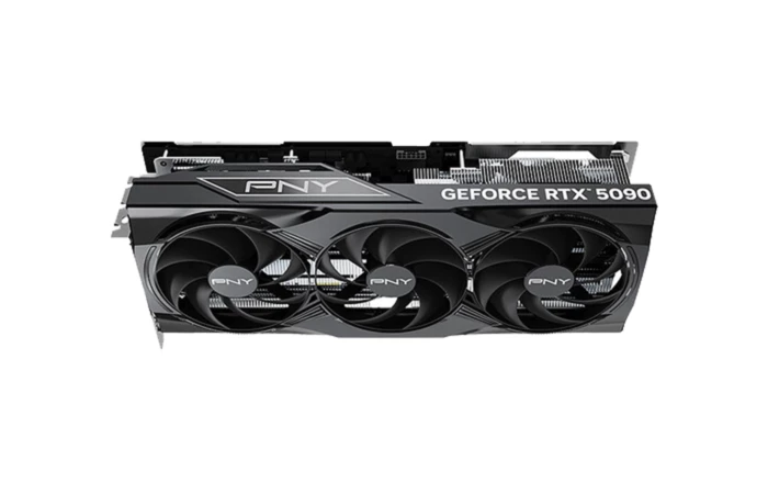 PNY GeForce RTX 5090 32GB DDR7 Graphics Card | 2527MHz Clock Speed | 21,760 CUDA Cores | 3352 TOPS AI Cores | 32GB GDDR7 (512-bit, 28 Gbps) | PCI Express 5.0 x16 | HDMI 2.1b & 3x DisplayPort 2.1b - Image 4