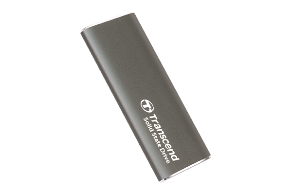 Transcend TS1TESD265C 1TB External SSD | ESD265C | High-Speed USB 3.1 Gen 2 Type-C & Type-A Connectivity | Sleek Metal Casing for Durability | Portable Storage Solution for Laptops, PCs, and Mac - Image 2