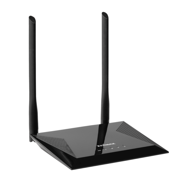 Edimax BR-6428nS V5 N300 4-in-1 Wi-Fi Router | 2.4GHz 300Mbps | Router/Access Point/Range Extender/WISP Modes | High Gain Antenna | Guest Network | WPS Button | Smart Setup (No CD Required) - Image 2