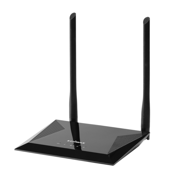 Edimax BR-6428nS V5 N300 4-in-1 Wi-Fi Router | 2.4GHz 300Mbps | Router/Access Point/Range Extender/WISP Modes | High Gain Antenna | Guest Network | WPS Button | Smart Setup (No CD Required) - Image 3
