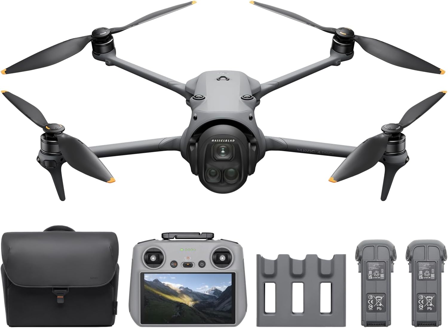 DJI Mavic 4 Pro Standard Combo | 100MP Hasselblad Triple-Camera Setup | 3-Axis 360° Infinity Gimbal | ~51 Min Flight | DJI RC 2 & 64GB Storage | Omnidirectional Nightscape Sensing - Image 3