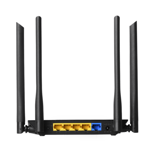Edimax BR-6476AC AC1200 Dual-Band Wi-Fi Router | 2.4GHz: 300 Mbps, 5GHz: 867 Mbps | 4 High Gain Antennas | 4-in-1 Mode (Router/AP/Extender/WISP) | WPS Button & Smart Setup | Backward Compatible with 802.11b/g/n - Image 4