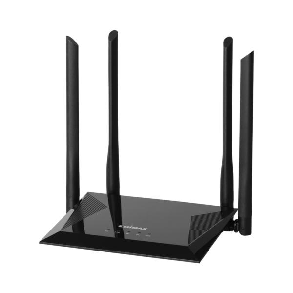 Edimax BR-6476AC AC1200 Dual-Band Wi-Fi Router | 2.4GHz: 300 Mbps, 5GHz: 867 Mbps | 4 High Gain Antennas | 4-in-1 Mode (Router/AP/Extender/WISP) | WPS Button & Smart Setup | Backward Compatible with 802.11b/g/n - Image 3