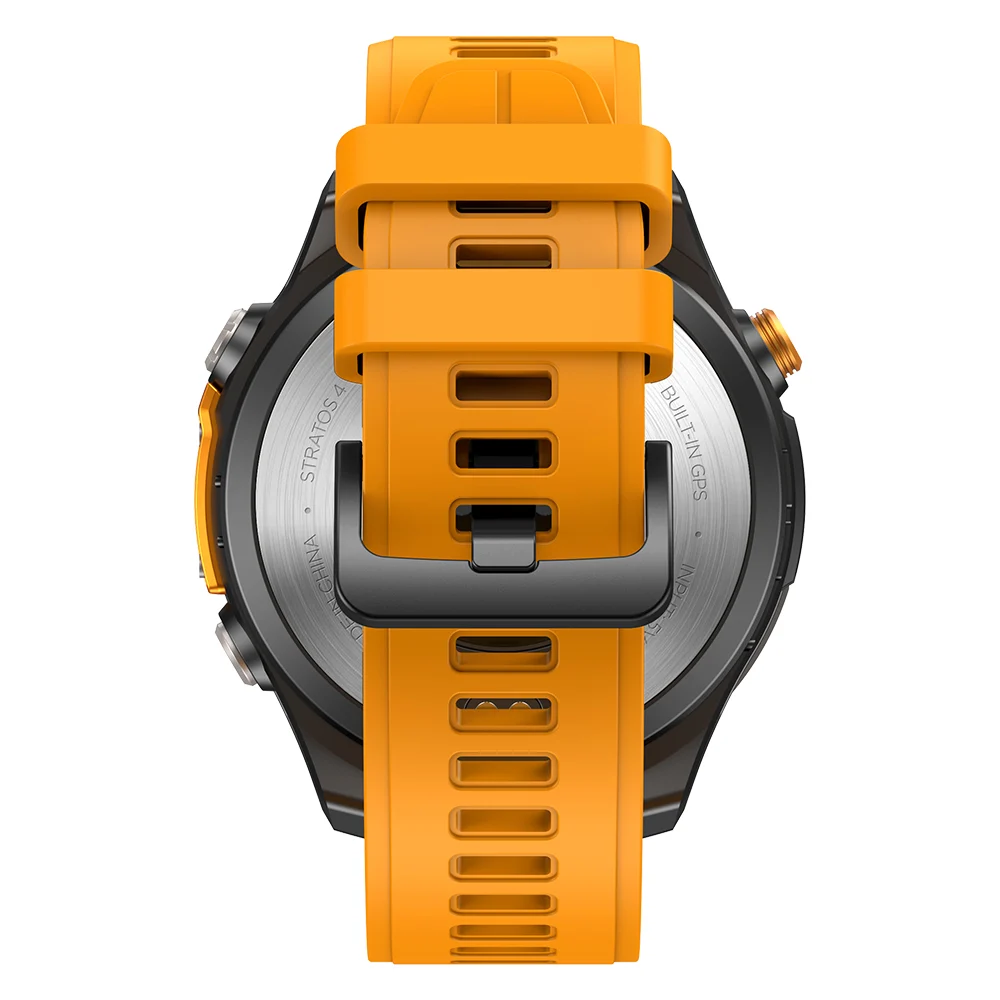 Zeblaze Stratos 4 | 1.43" AMOLED Display (466×466 px, 1000 nits) | Corning Gorilla Glass | 500 mAh Battery, Up to 60 Days | Bluetooth 5.3 | Android 5.0+ & iOS 11.0+ | 170+ Built-in Exercise Modes - Image 3