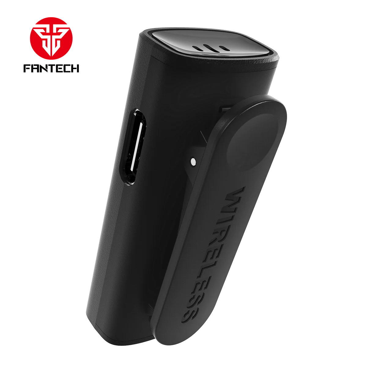 Fantech LEVIOSA AIR WMV11C Wireless Lavalier Type -C Microphone | Up to 16-Hour Battery Life | Effective Range Up to 10m | 80mAh Mic Battery, 600mAh Case Battery | Single Microphone | Noise Reduction - Image 5