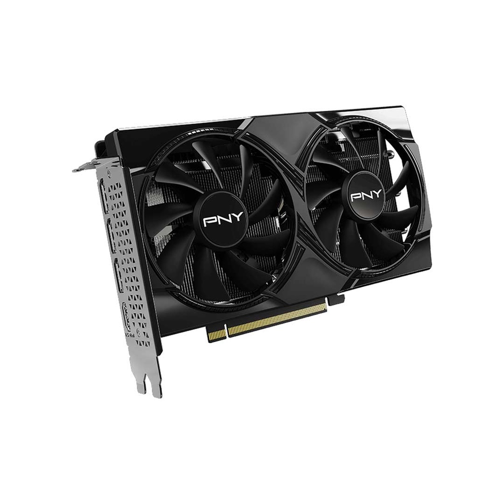 PNY GeForce RTX 5060 OC 8GB GDDR7 Graphics Card | 8GB GDDR7 (448 GB/s Bandwidth) | DLSS 4 & Reflex 2 Support | Dual Fan Cooling | 2-Slot Compact Design | PCIe 5.0 Ready | DisplayPort 2.1b & HDMI 2.1b (8K 165Hz) - Image 2