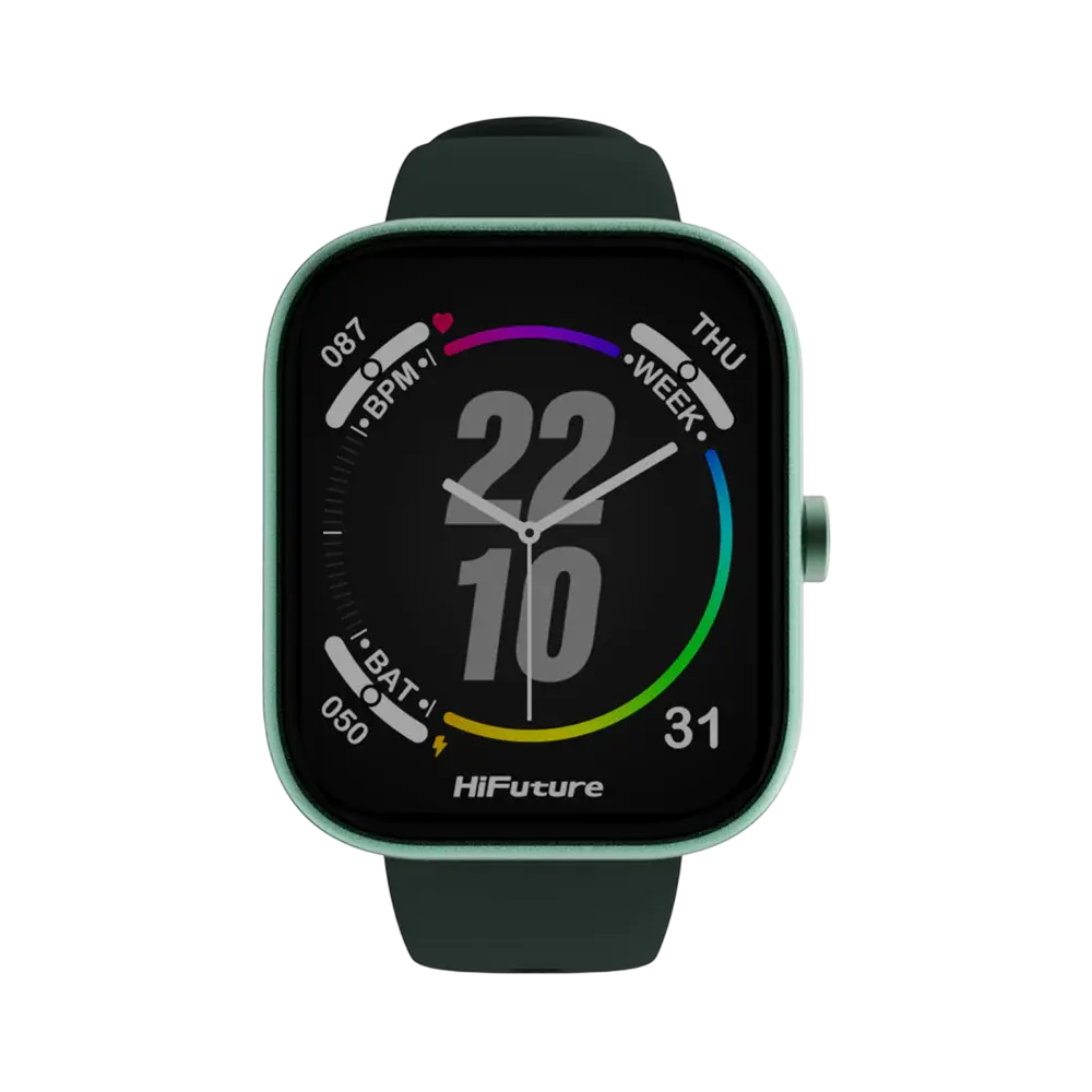 HiFuture LUME | Fashion Aluminum Smart Watch | 1.85" IPS Display | Bluetooth Calling | 1ATM Water Resistant | 24/7 Heart Rate & Blood Oxygen Monitoring | 100+ Sports Modes | 7-Day Battery - Image 2