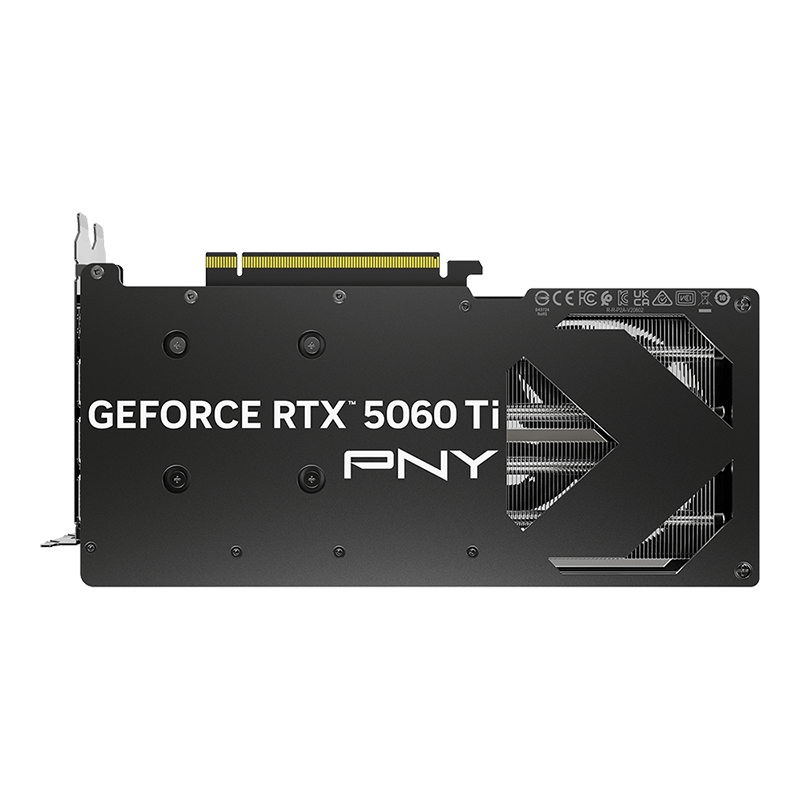 PNY GeForce RTX 5060 Ti OC 8GB DDR7 Graphics Card | 2692 MHz Boost Clock | 8GB GDDR7 (128-bit, 448 GB/s) | 180W TDP | DisplayPort 2.1b & HDMI 2.1b (4K 480Hz / 8K 165Hz) - Image 6
