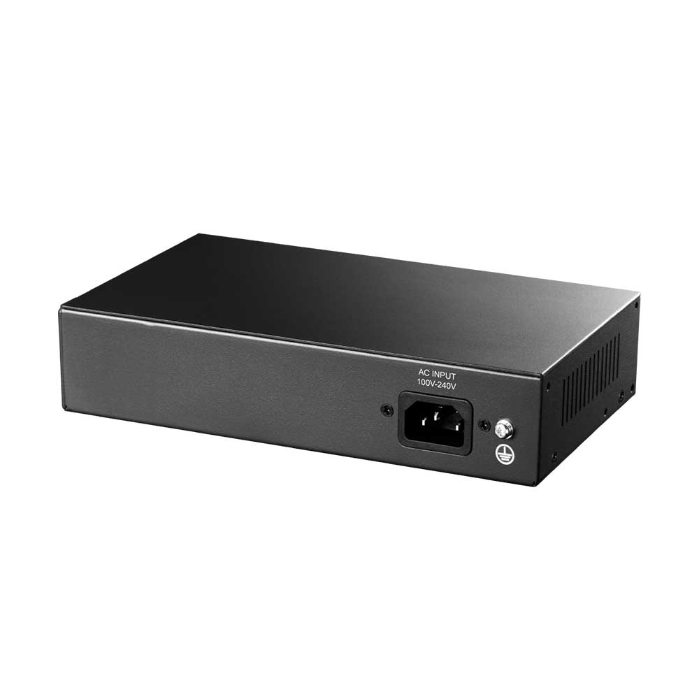Cudy FS1006P 6-Port PoE Switch | 4 PoE Ports (60W, 802.3at/af) | CCTV Mode (250m at 10Mbps) | PD Detection | Fanless Steel Case | Desktop & Wall-Mount | 10/100M Speed - Image 3