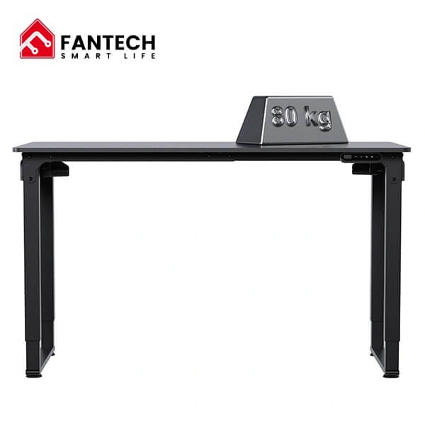 FANTECH WS514 Workstation Gaming Desk | Adjustable Height | Large Surface Area | Ergonomic Design | Steel Frame with Carbon-Finish Surface | Cable Management - Image 3