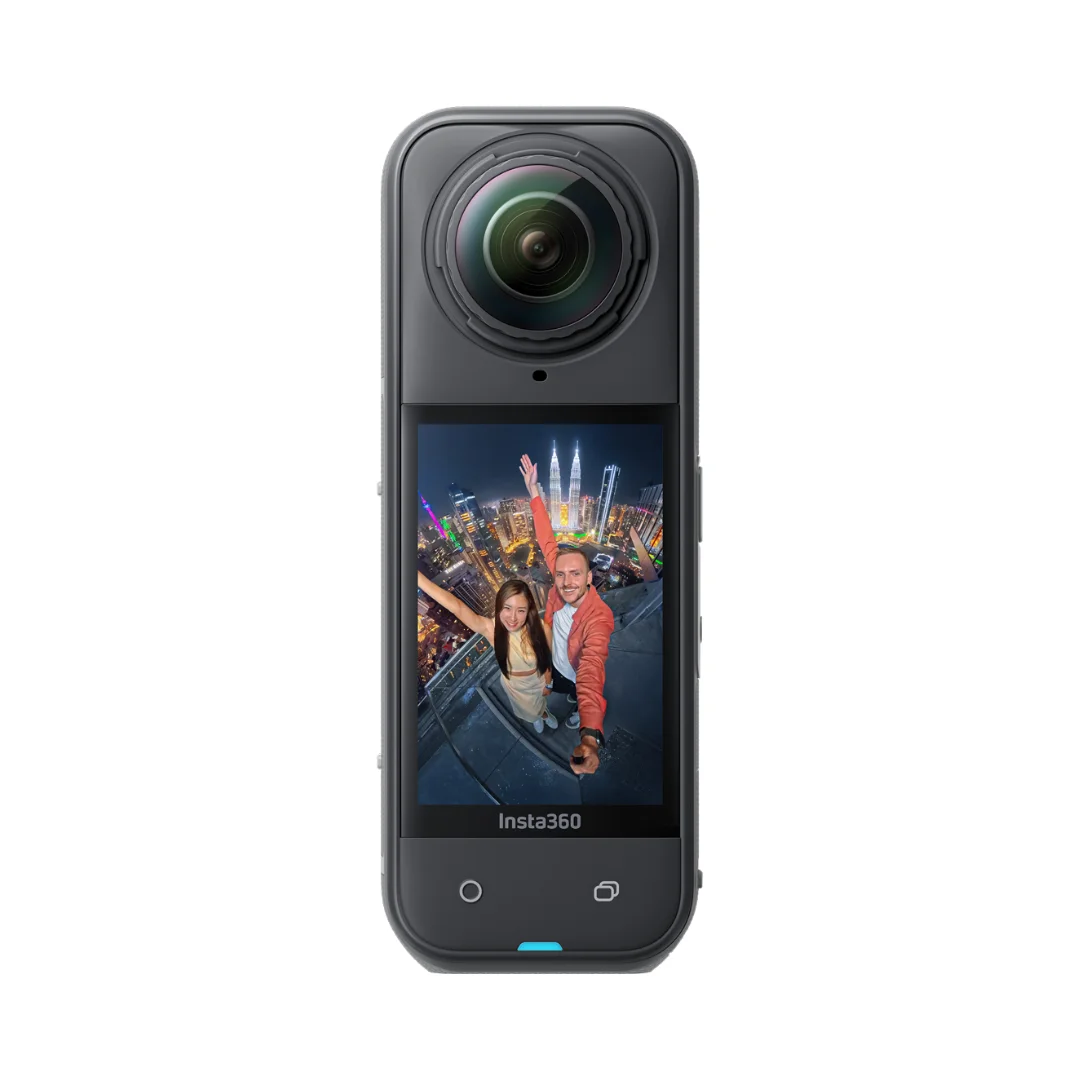 Insta360 X5 360° 8K Action Camera | Dual 1/1.28" Sensors & Replaceable Lenses | Waterproof up to 15m | AI-Powered Stabilization | Magnetic Quick-Release System | 8K @ 30fps, 5.7K @ 60fps Video | Voice & Gesture Control - Image 2
