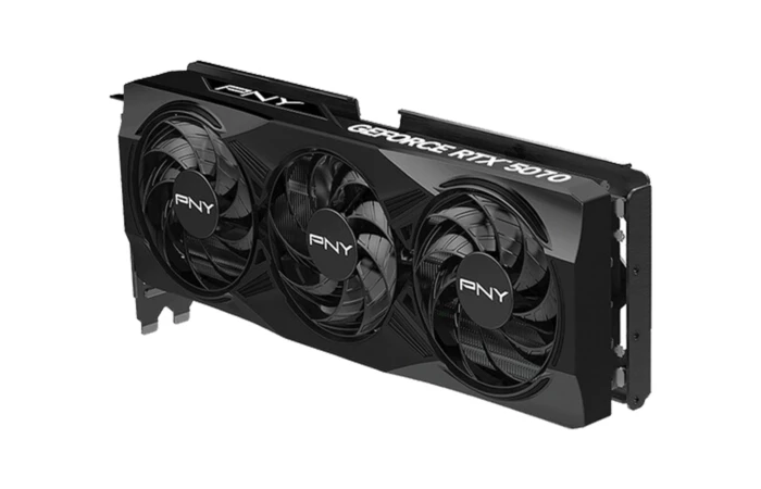 PNY GeForce RTX 5070 12GB DDR7 OC Graphics Card | 6144 CUDA Cores | 2.16GHz Clock Speed | 12GB GDDR7 (192-bit, 28 Gbps) | 988 TOPS | PCI Express 5.0 x16 | HDMI 2.1b & 3x DisplayPort 2.1b | DLSS 4 & Reflex Support - Image 3