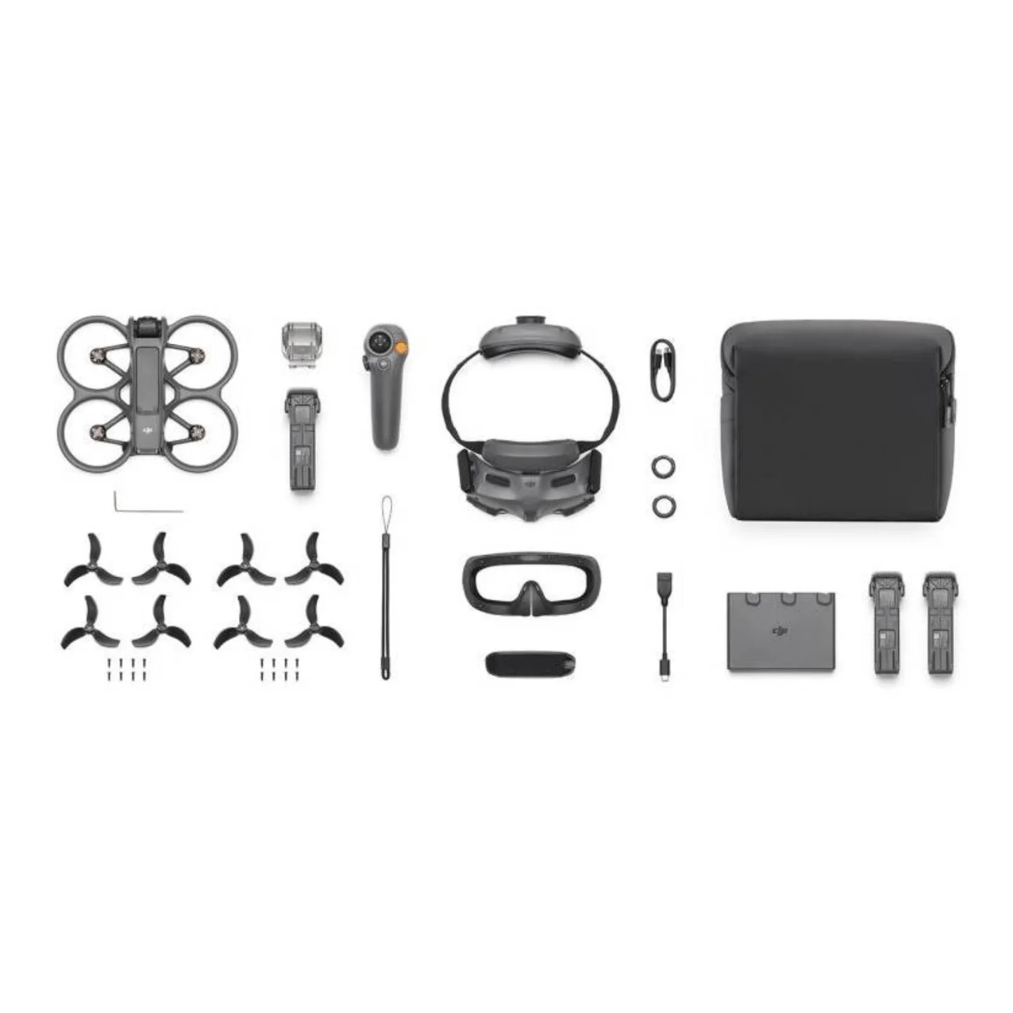 DJI Avata 2 Fly More Combo 3 Batteries | FPV Drone with 1/1.3-inch 4K/60fps Camera | ~23 Min Flight per Battery | DJI O4 Video Transmission, Stable up to 13 km | Built-in Propeller Guard | Waypoints & QuickShots - Image 3