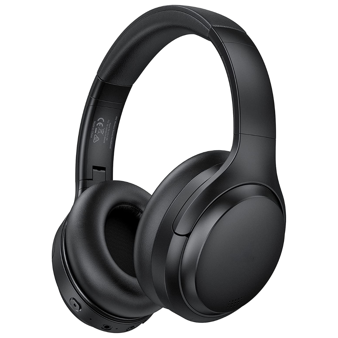 Promate Concord ANC | Wireless Over-Ear Headphones | Bluetooth 5.3 | Active Noise Cancellation (-26dB) | 40mm Drivers | 18hrs (ANC On) / 27hrs (ANC Off) PlayTime | 20Hz-20KHz Frequency - Image 2