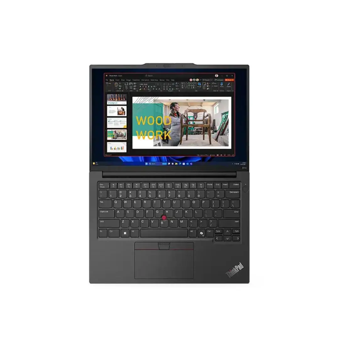Lenovo ThinkPad E14 | Intel Core Ultra 5 125H Processor | 16GB DDR5 RAM | 512GB Gen4 NVMe SSD | 14-inch WUXGA IPS Display | Fingerprint Reader | Backlit Keyboard | Windows 11 Home | Backlit Keyboard - Image 4