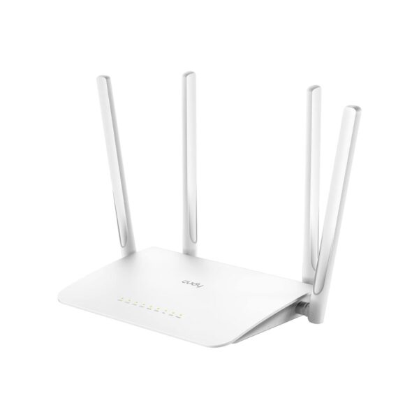 Cudy WR1300 AC1200 Gigabit Wi-Fi Mesh Router | Dual Band MU-MIMO (2.4GHz: 300 Mbps, 5GHz: 867 Mbps) | 4 Fixed Antennas | Long Range up to 170m | VPN, Guest Wi-Fi & AP Mode | 128MB RAM & 16MB ROM - Image 2