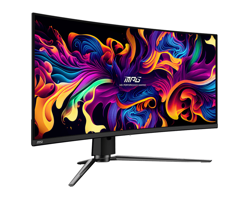 MSI MPG 341CQPX | 34-inch 2K UWQHD Curved QD-OLED Gaming Monitor | 3440×1440 Resolution | 240Hz Refresh Rate | 1.07B ,10 bits Display Colors | Kensington Lock - Image 2