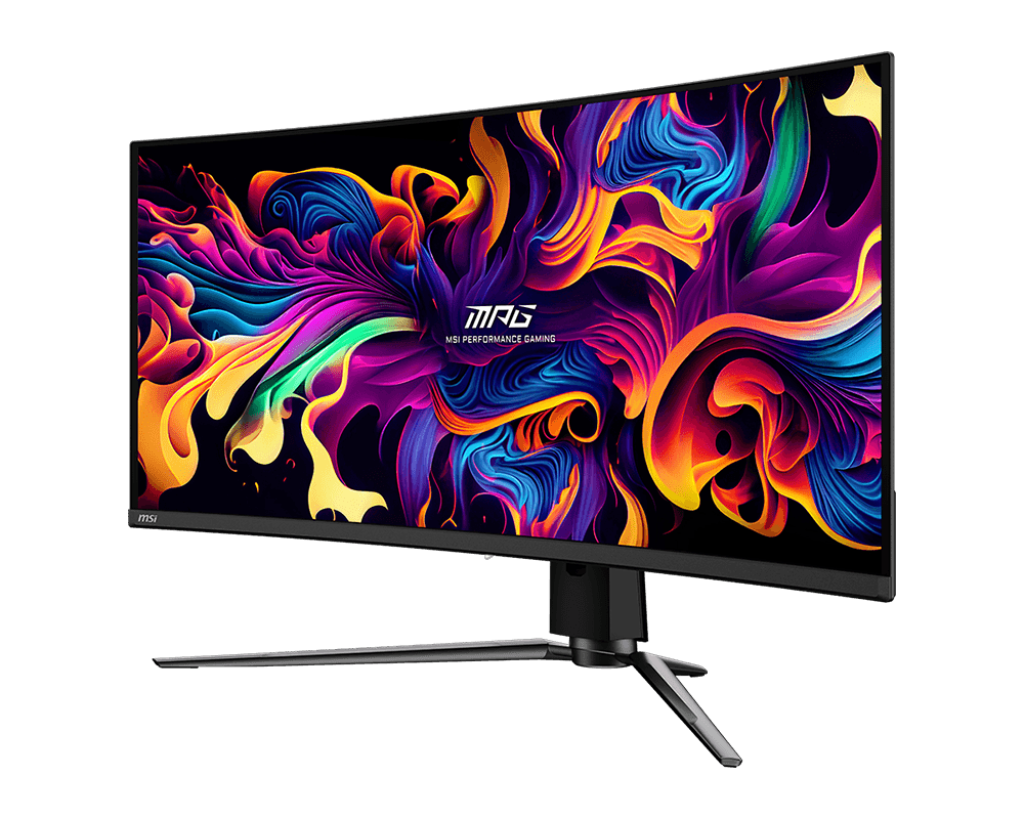 MSI MPG 341CQPX | 34-inch 2K UWQHD Curved QD-OLED Gaming Monitor | 3440×1440 Resolution | 240Hz Refresh Rate | 1.07B ,10 bits Display Colors | Kensington Lock - Image 3