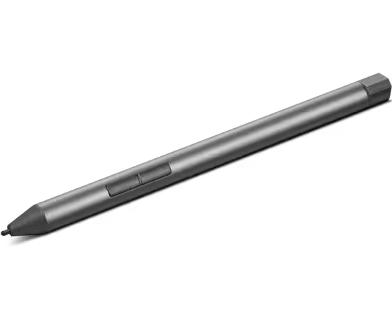 Lenovo Digital Pen 2 | 4096 Levels Pressure Sensitivity | 2 Programmable Side Buttons | AAAA Battery (Up to 2328 Hours Life) | Active Electrostatic Technology | Auto Sleep Mode - Image 2